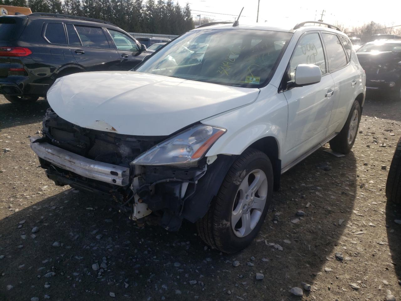 Photo 2 from auction – 2005 NISSAN MURANO SL with VIN JN8AZ08W15W408969