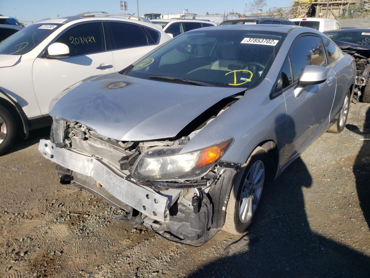 Photo 2 from auction – 2012 HONDA CIVIC EX with VIN 2HGFG3B84CH523968