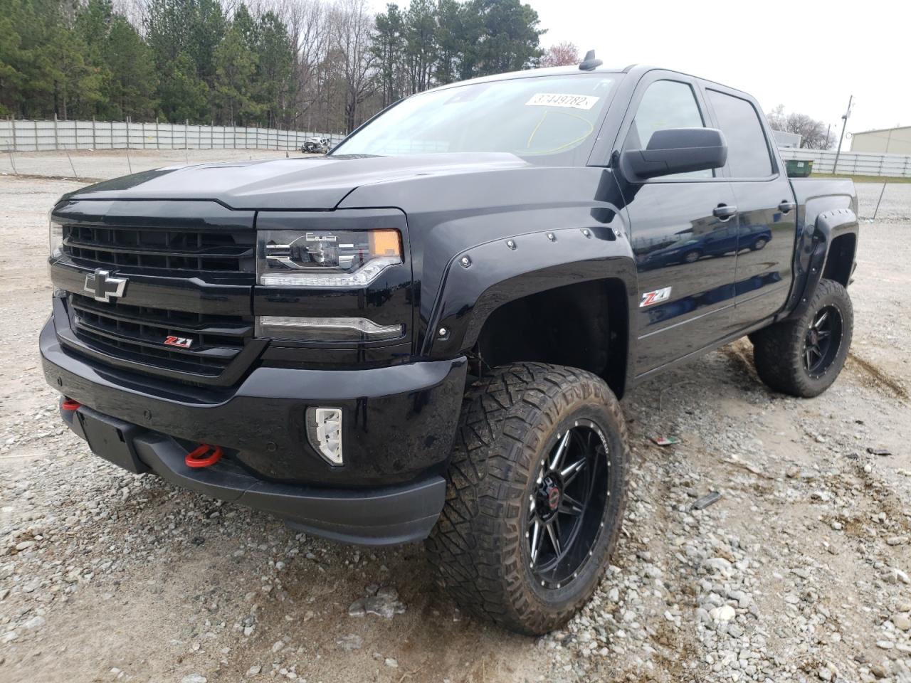 Photo 2 from auction – 2018 CHEVROLET SILVERADO with VIN 3GCUKSEC2JG552994