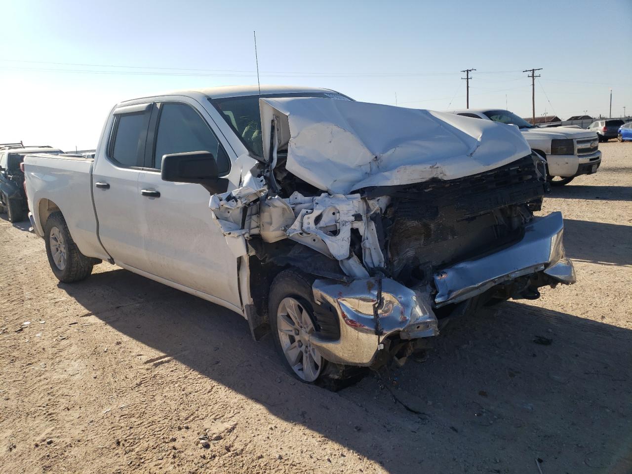 Photo 1 from auction – 2019 CHEVROLET SILVERADO with VIN 1GCRYAEH0KZ230897