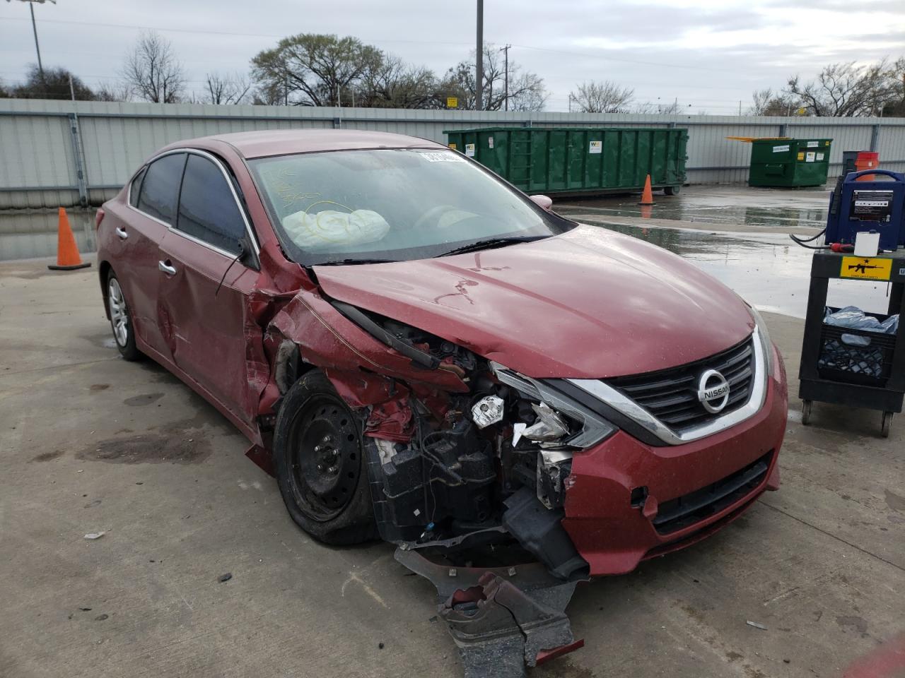NISSAN ALTIMA 2.5 2016 with VIN 1N4AL3AP8GN389692 - Photo from auction