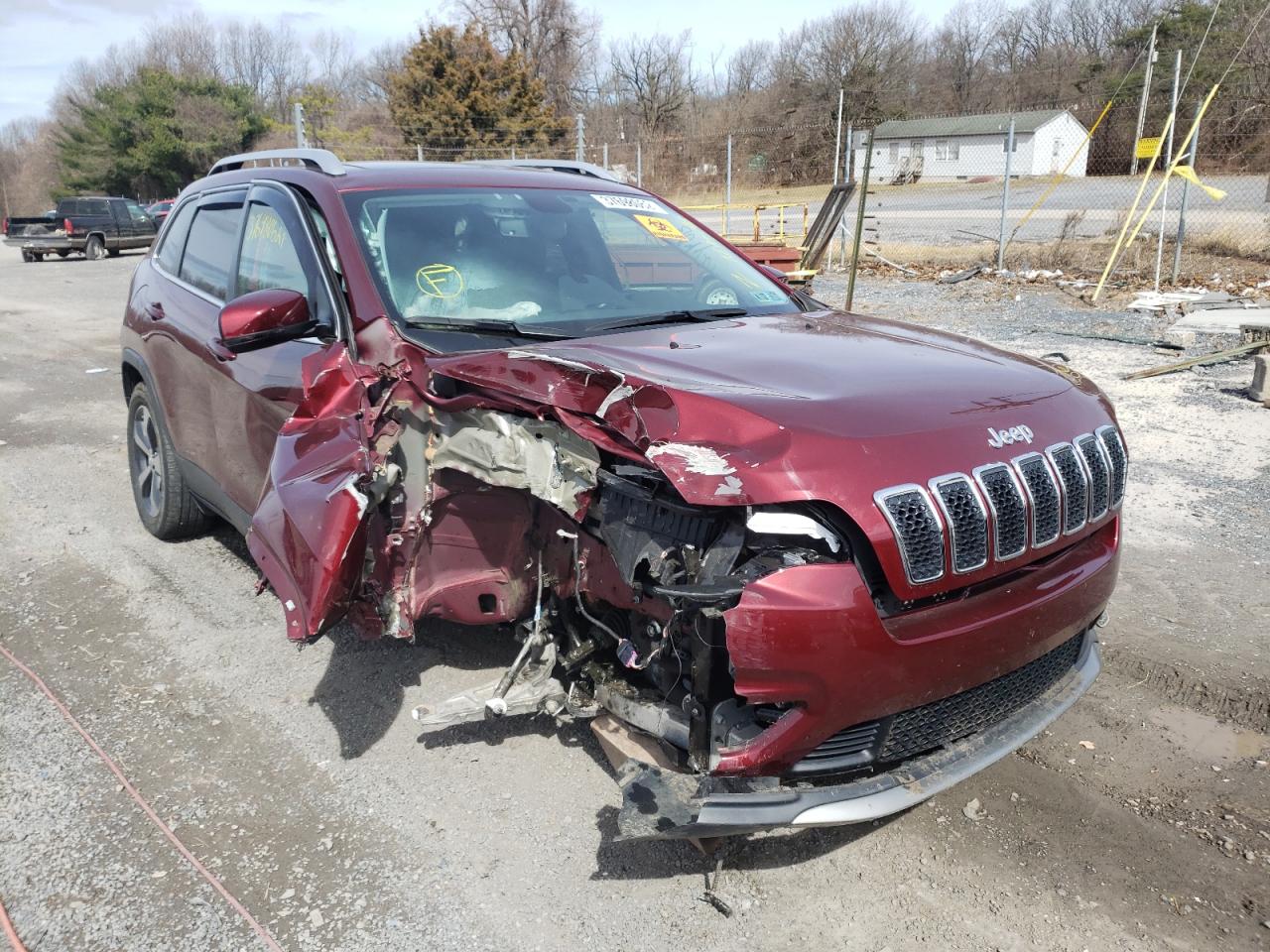 JEEP CHEROKEE L 2019 with VIN 1C4PJMDX3KD409454 - Photo from auction