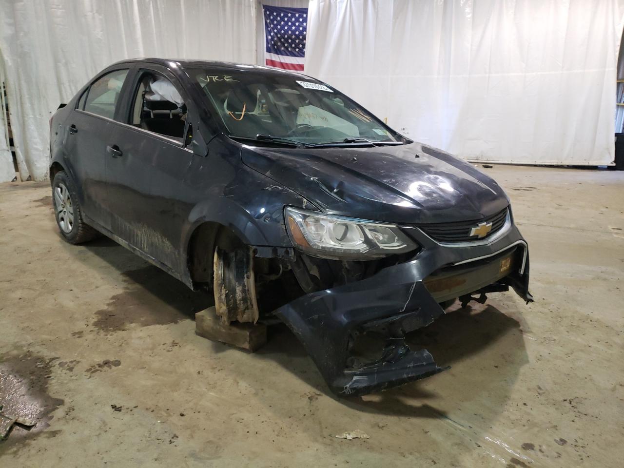 CHEVROLET SONIC LS 2017 with VIN 1G1JB5SG5H4126163 - Photo from auction