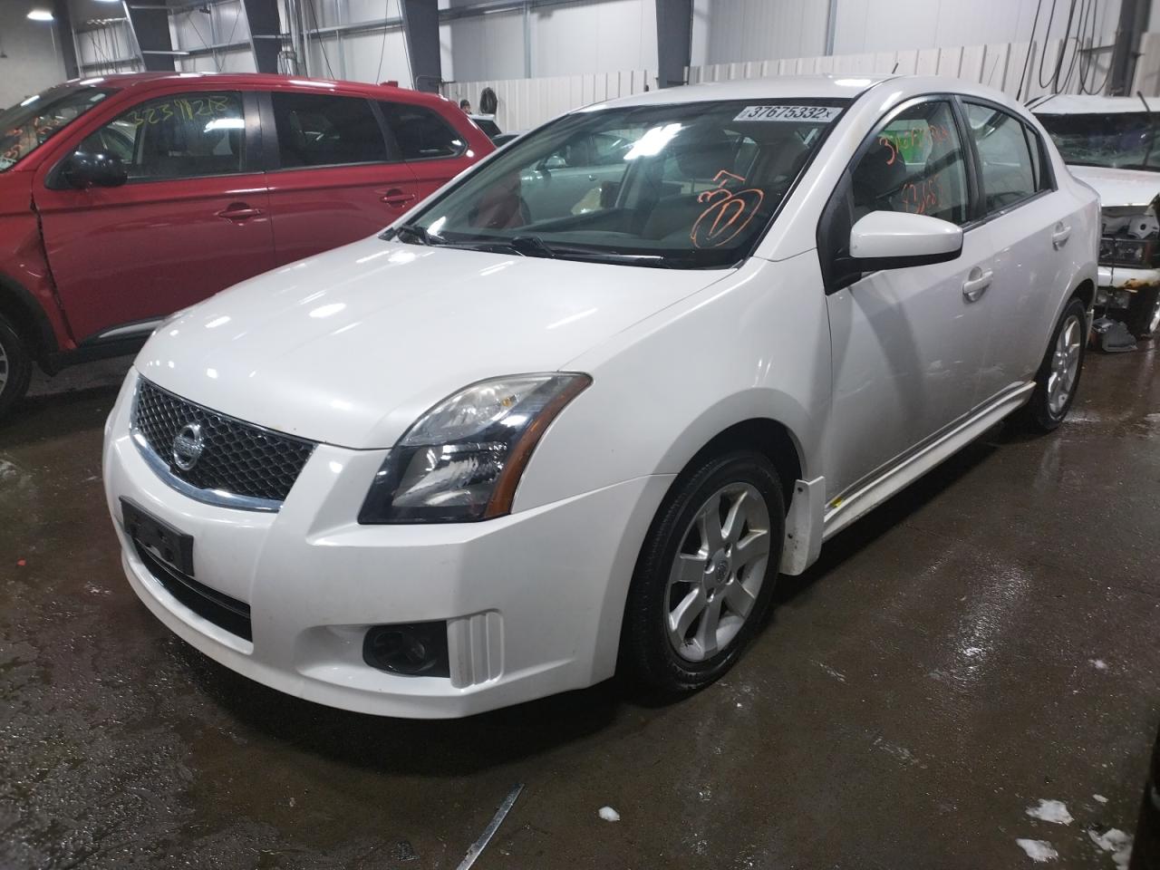 Photo 2 from auction – 2012 NISSAN SENTRA 2.0 with VIN 3N1AB6AP5CL657447