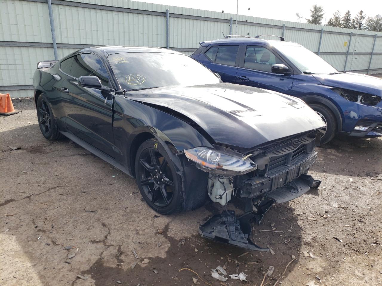 FORD MUSTANG 2018 with VIN 1FA6P8TH0J5175154 - Photo from auction
