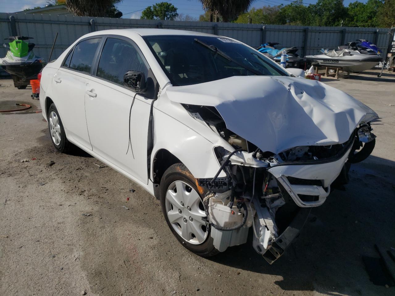 TOYOTA COROLLA 2011 with VIN 2T1BU4EE0BC683030 - Photo from auction