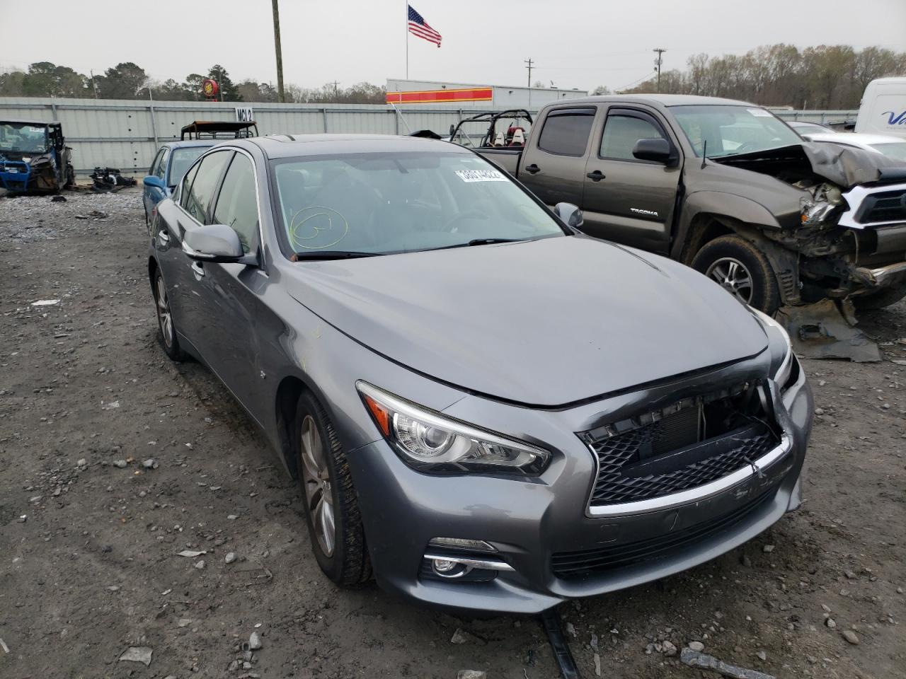 INFINITI Q50 BASE 2015 con VIN JN1BV7AP2FM333321 - Foto de la subasta