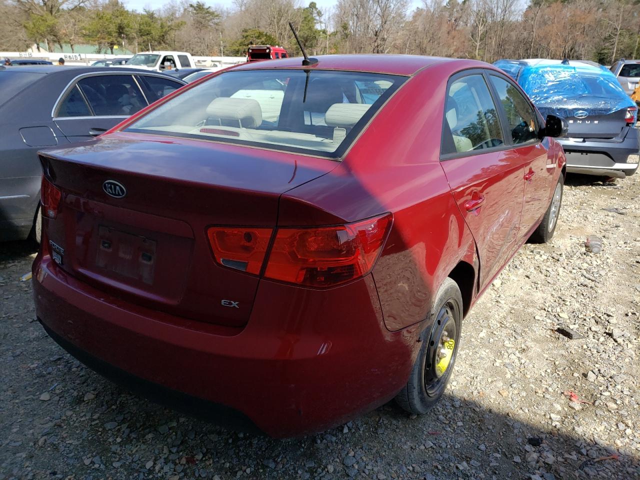 Foto 4 de la subasta – 2012 KIA FORTE EX con VIN KNAFU4A24C5551946