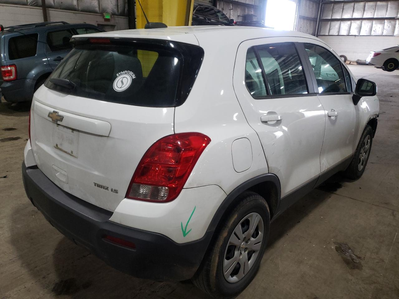 Photo 4 from auction – 2016 CHEVROLET TRAX LS with VIN 3GNCJKSB4GL267571