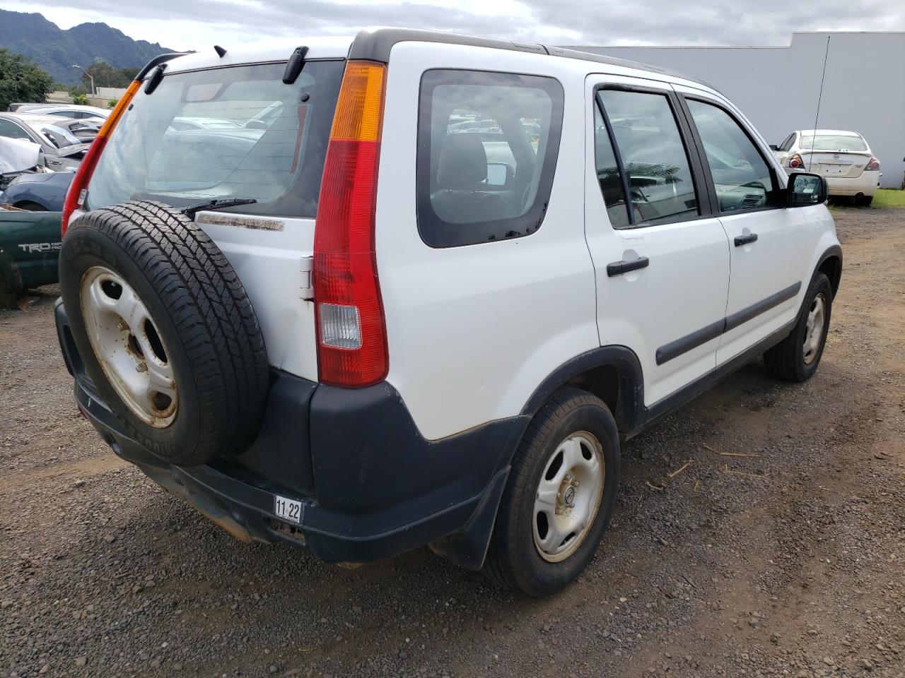 Photo 4 from auction – 2003 HONDA CRV LX with VIN JHLRD78403C010318