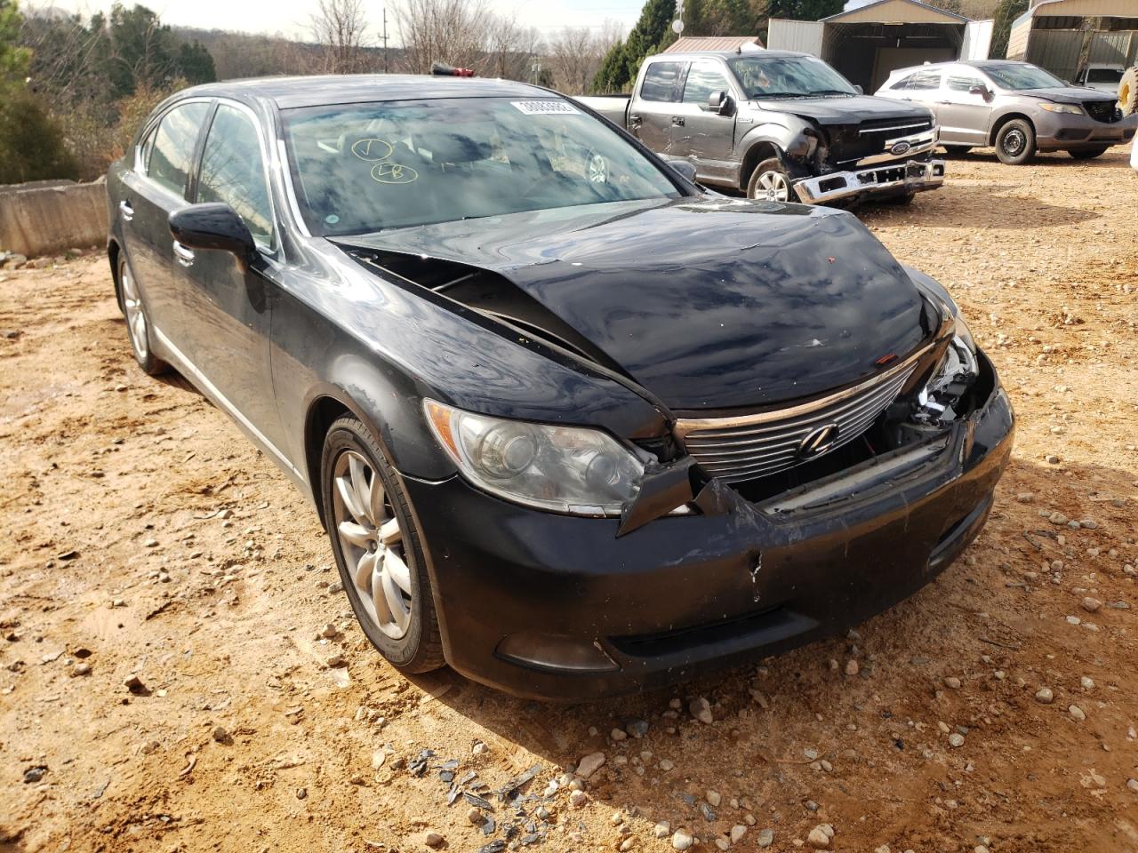 LEXUS LS 460L 2007 with VIN JTHGL46F575005909 - Photo from auction