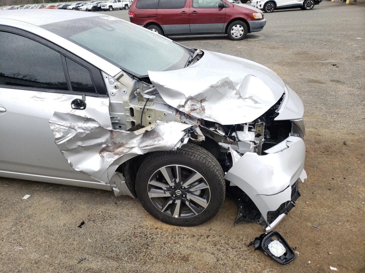 Photo 9 from auction – 2021 NISSAN VERSA SV with VIN 3N1CN8EV6ML916176
