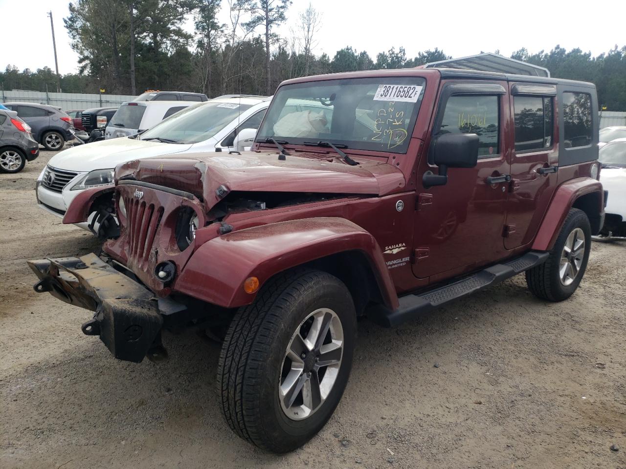 Photo 2 from auction – 2008 JEEP WRANGLER U with VIN 1J4GA59128L613522