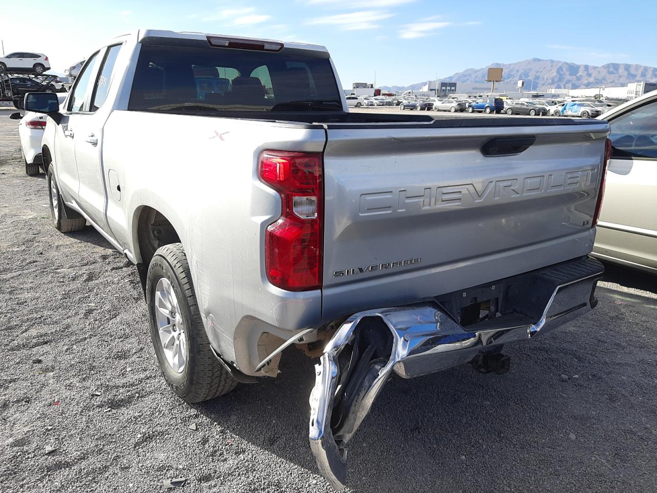 Photo 3 from auction – 2020 CHEVROLET SILVERADO with VIN 1GCRYDED0LZ200203