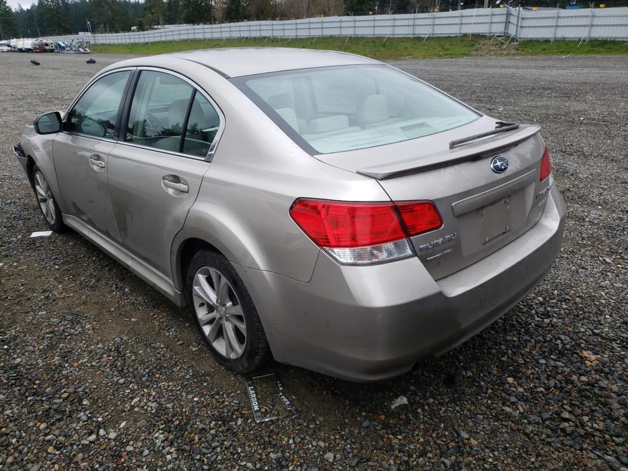 صورة رقم 3 من المزاد - 2014 SUBARU LEGACY 2.5 مع VIN 4S3BMBA63E3036945