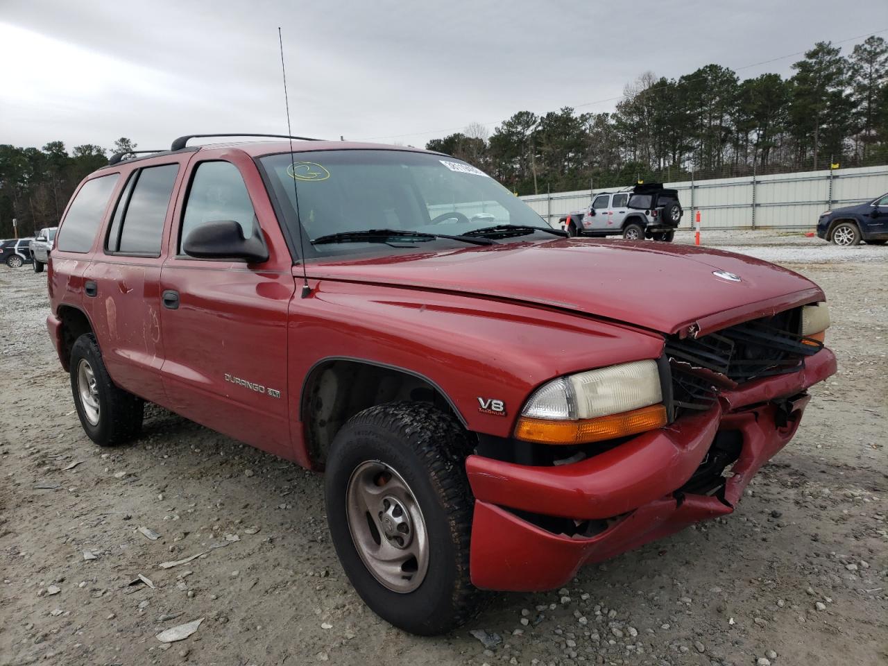 DODGE DURANGO 1999 with VIN 1B4HS28Y4XF549031 - Photo from auction