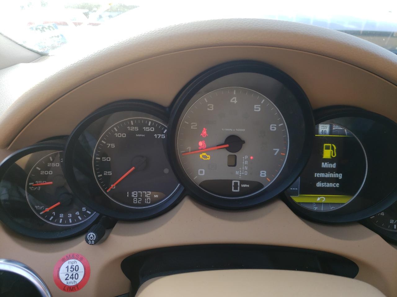 Photo 8 from auction – 2011 PORSCHE CAYENNE S with VIN WP1AB2A20BLA43795