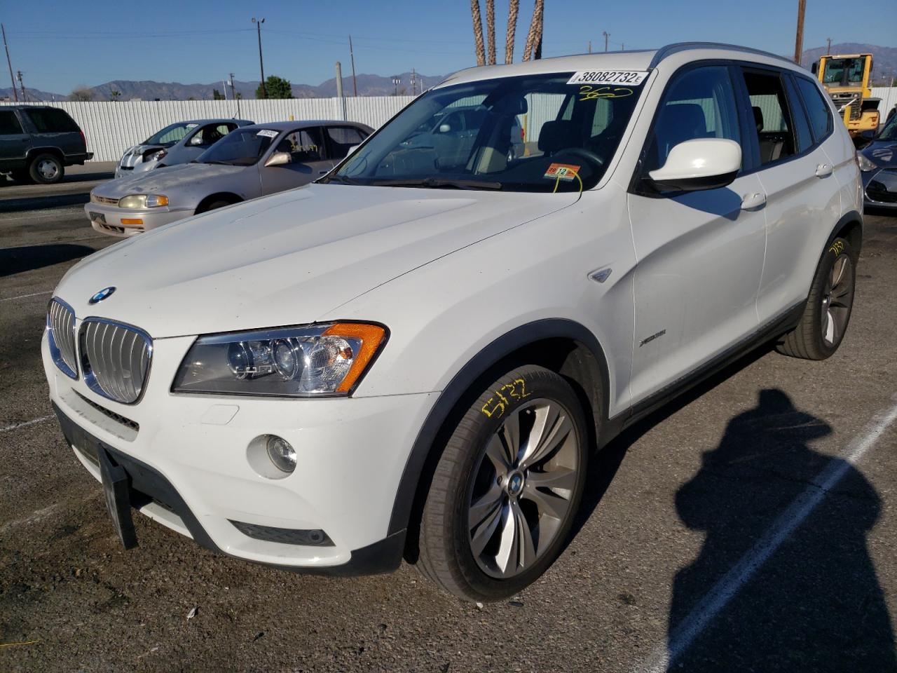 Photo 2 from auction – 2014 BMW X3 XDRIVE3 with VIN 5UXWX7C59E0E75144