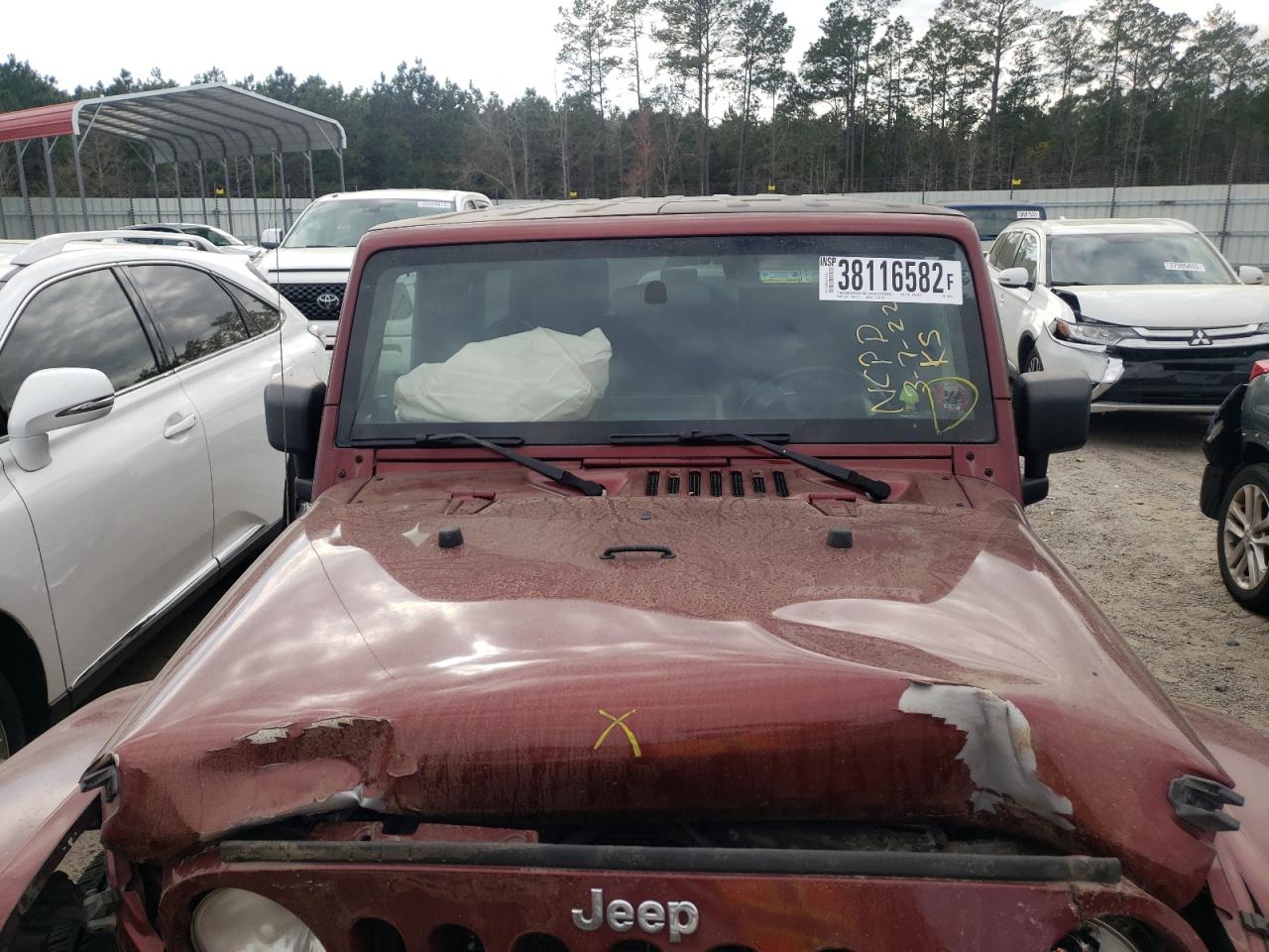 Photo 7 from auction – 2008 JEEP WRANGLER U with VIN 1J4GA59128L613522