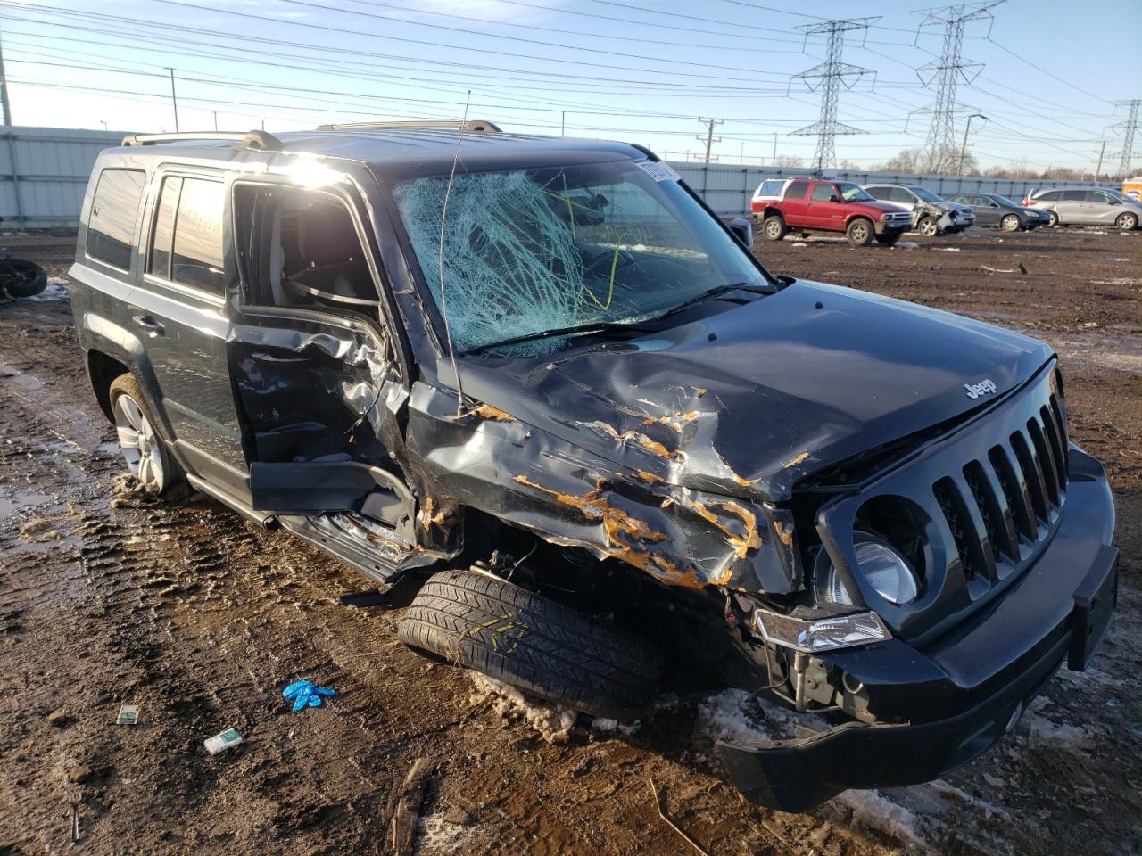 JEEP PATRIOT LA 2014 with VIN 1C4NJPFA1ED604331 - Photo from auction