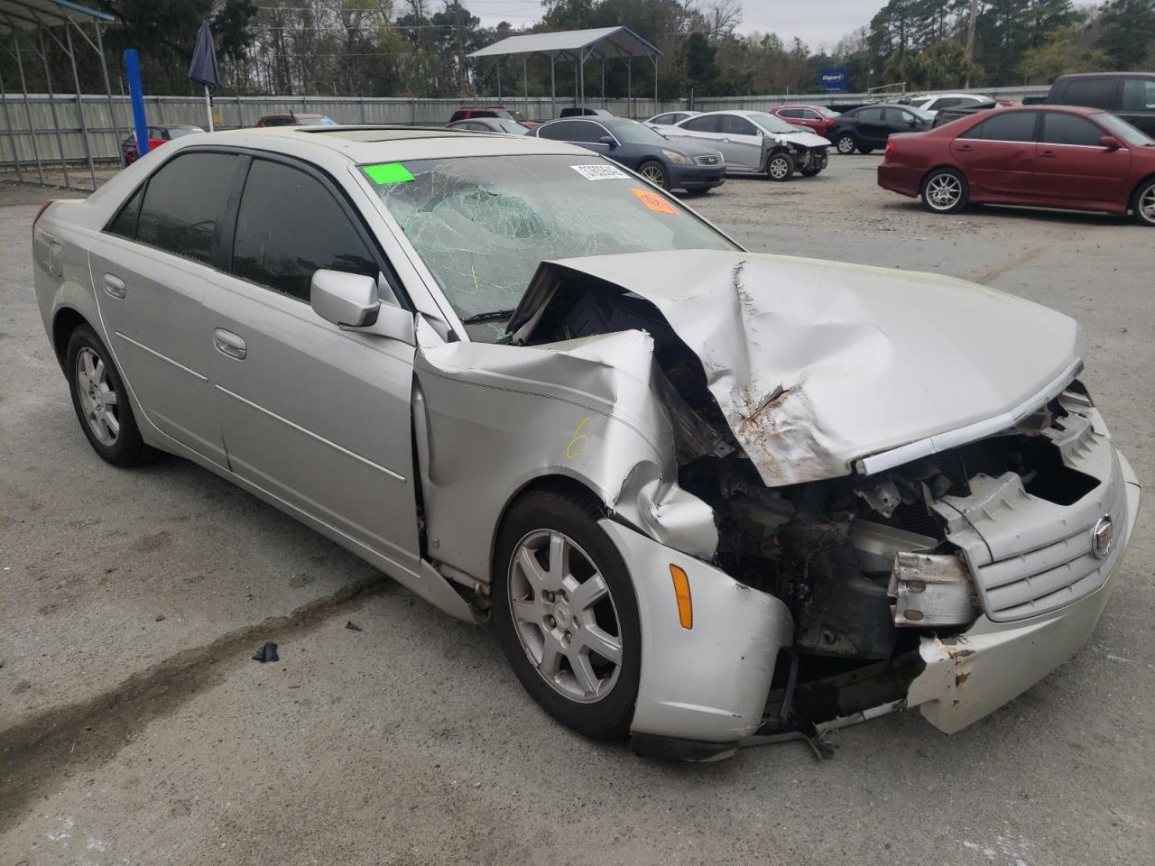 CADILLAC CTS 2007 with VIN 1G6DM57T970168915 - Photo from auction