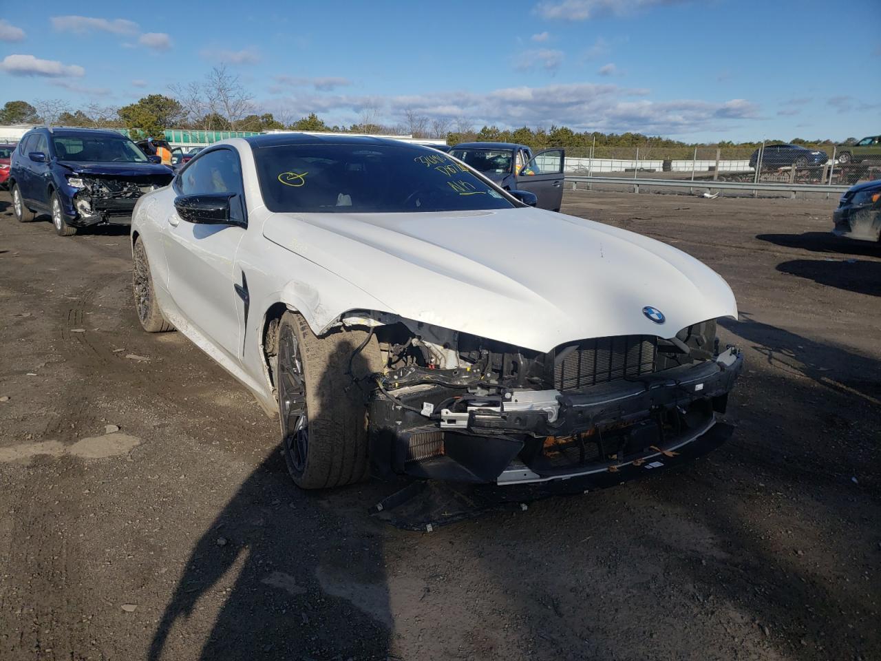 BMW M8 2020 with VIN WBSAE0C09LCD87728 - Photo from auction