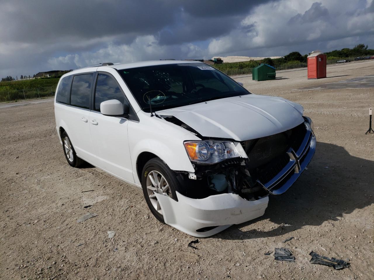 DODGE GRAND CARA 2019 with VIN 2C4RDGCG3KR631962 - Photo from auction