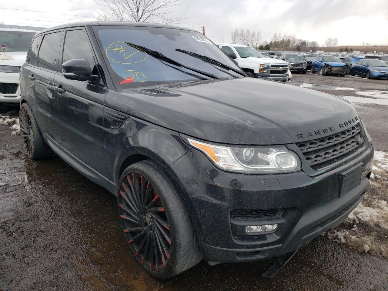 LAND ROVER RANGE ROVE 2016 with VIN SALWR2VF1GA646749 - Photo from auction