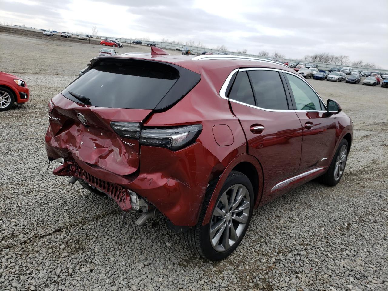 Photo 4 from auction – 2021 BUICK ENVISION A with VIN LRBFZSR43MD109163