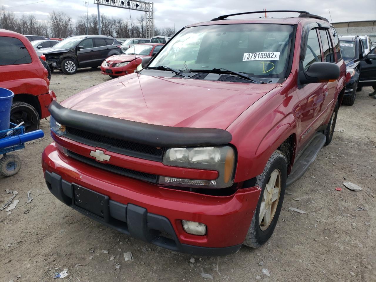 Photo 2 from auction – 2002 CHEVROLET TRAILBLAZE with VIN 1GNDT13S322221506