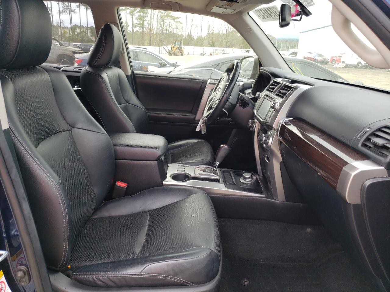Photo 5 from auction – 2014 TOYOTA 4RUNNER SR with VIN JTEBU5JR2E5186363