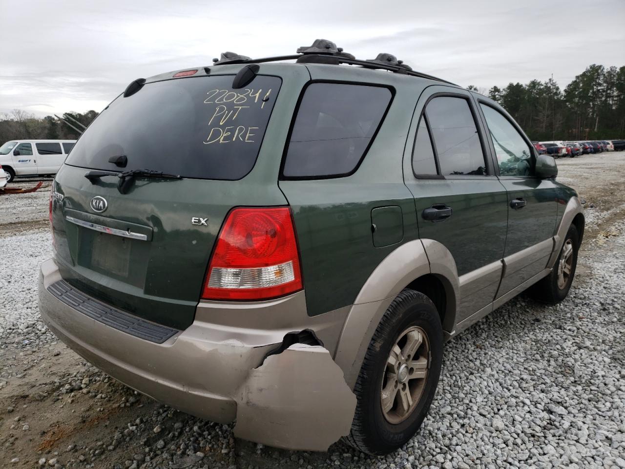 Photo 4 from auction – 2006 KIA SORENTO with VIN KNDJD733965550865