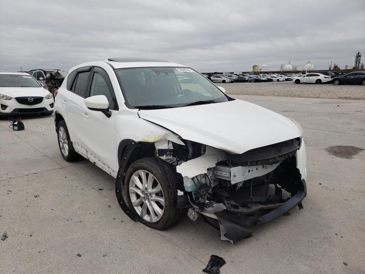 MAZDA CX-5 GT 2013 with VIN JM3KE2DE3D0137300 - Photo from auction