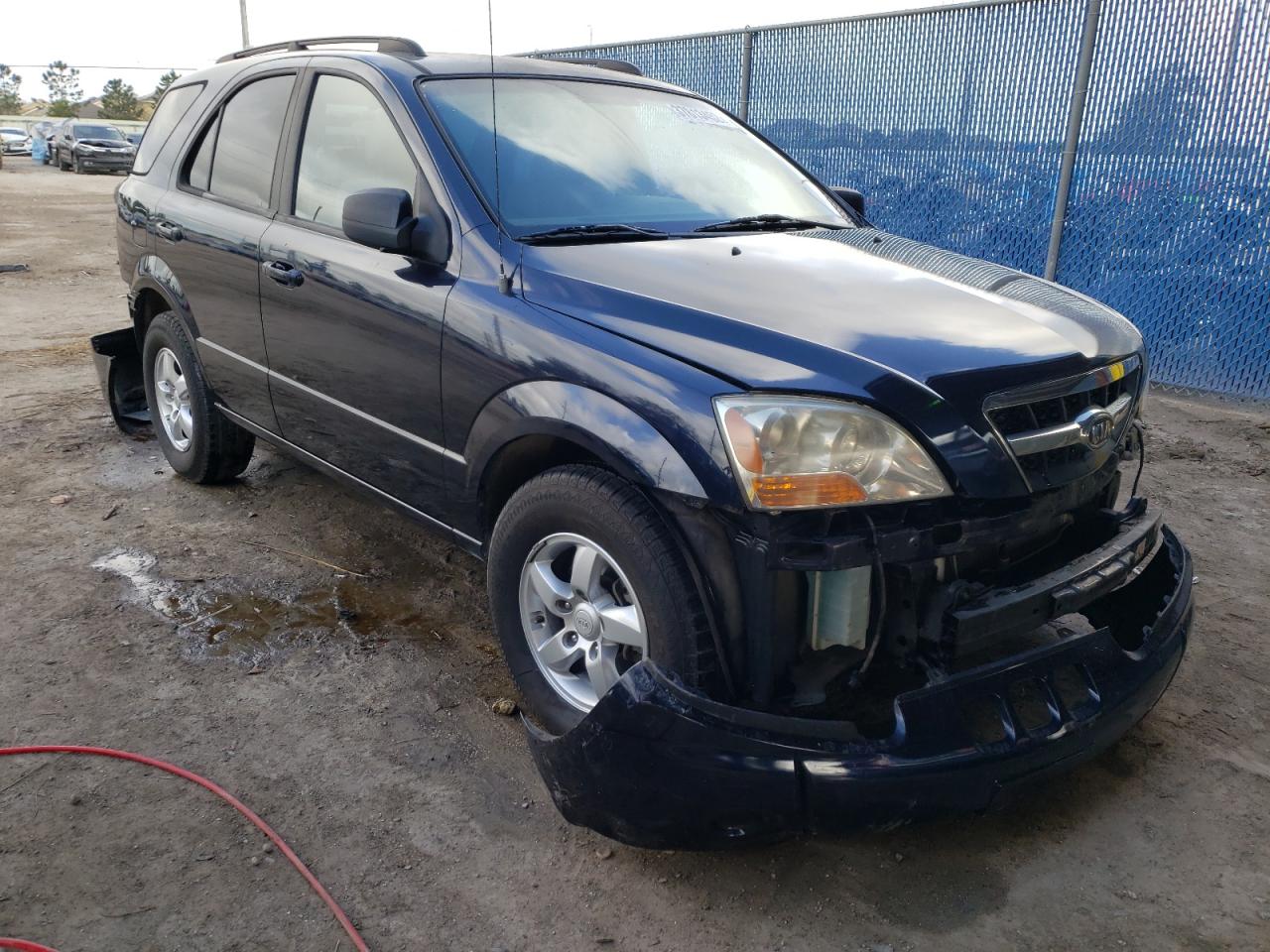 KIA SORENTO LX 2009 with VIN KNDJD735195892610 - Photo from auction