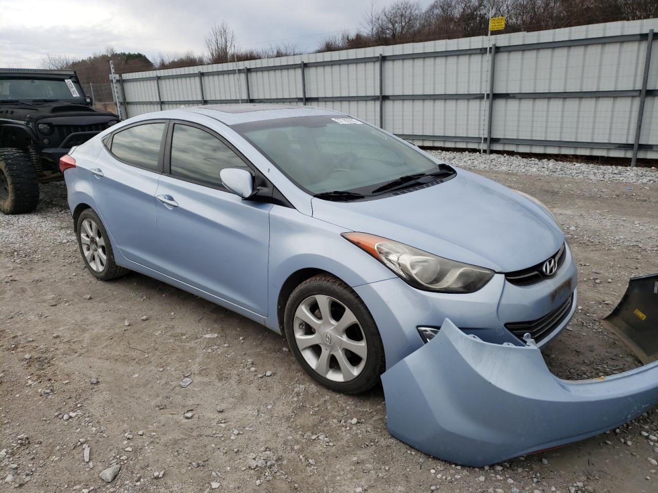 Photo 1 from auction – 2012 HYUNDAI ELANTRA GL with VIN KMHDH4AE4CU444793