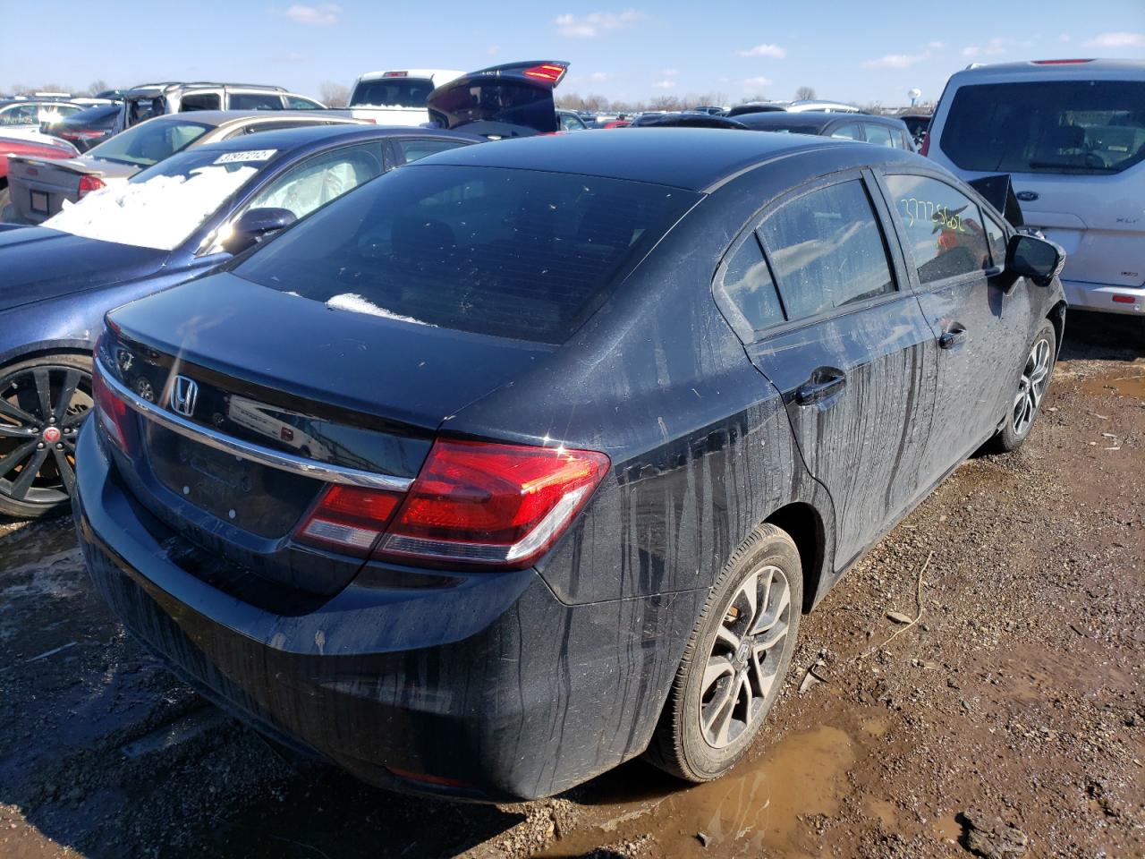 Photo 4 from auction – 2015 HONDA CIVIC EX with VIN 19XFB2F89FE208956