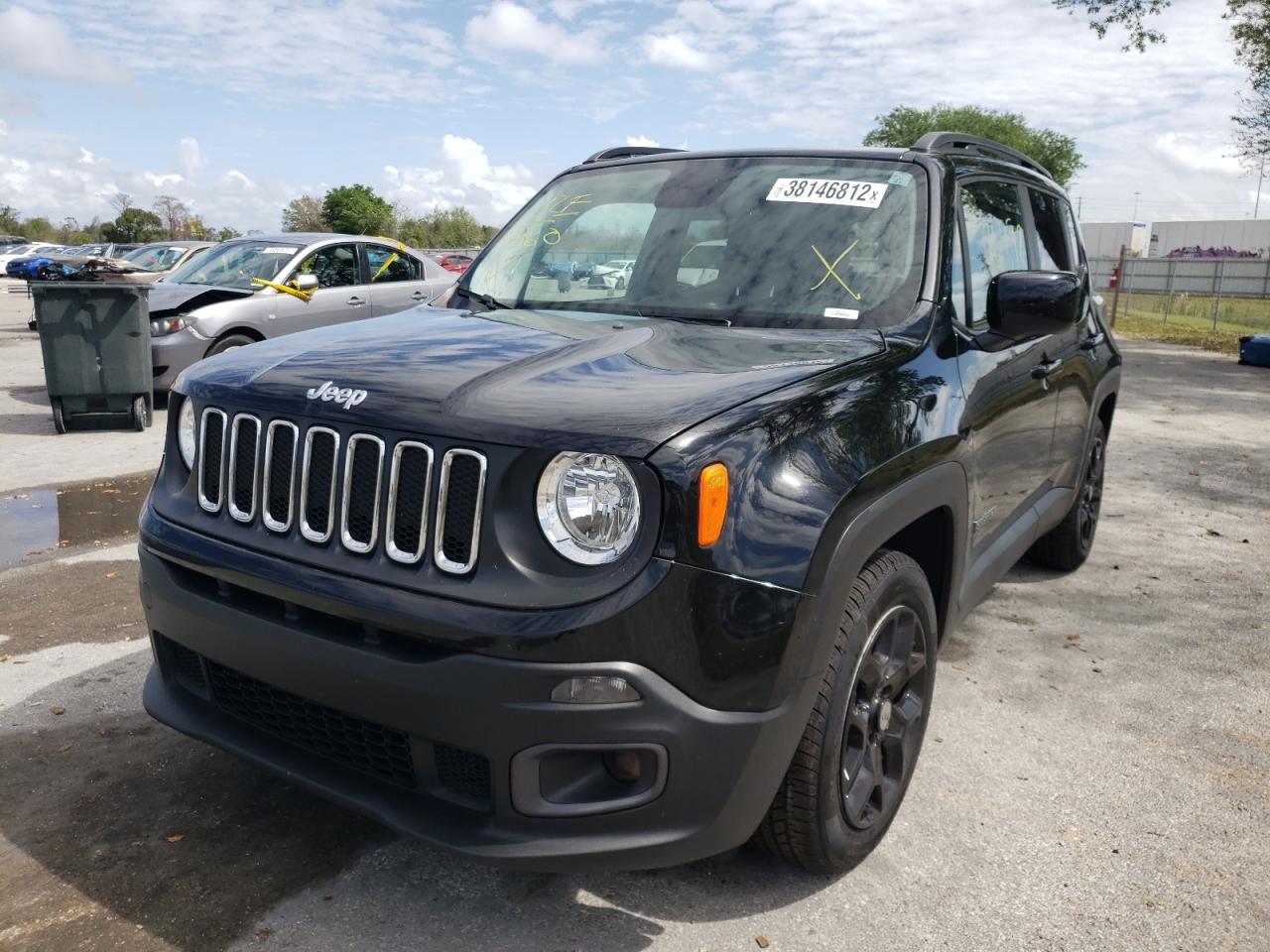 Photo 2 from auction – 2017 JEEP RENEGADE L with VIN ZACCJABBXHPG37594