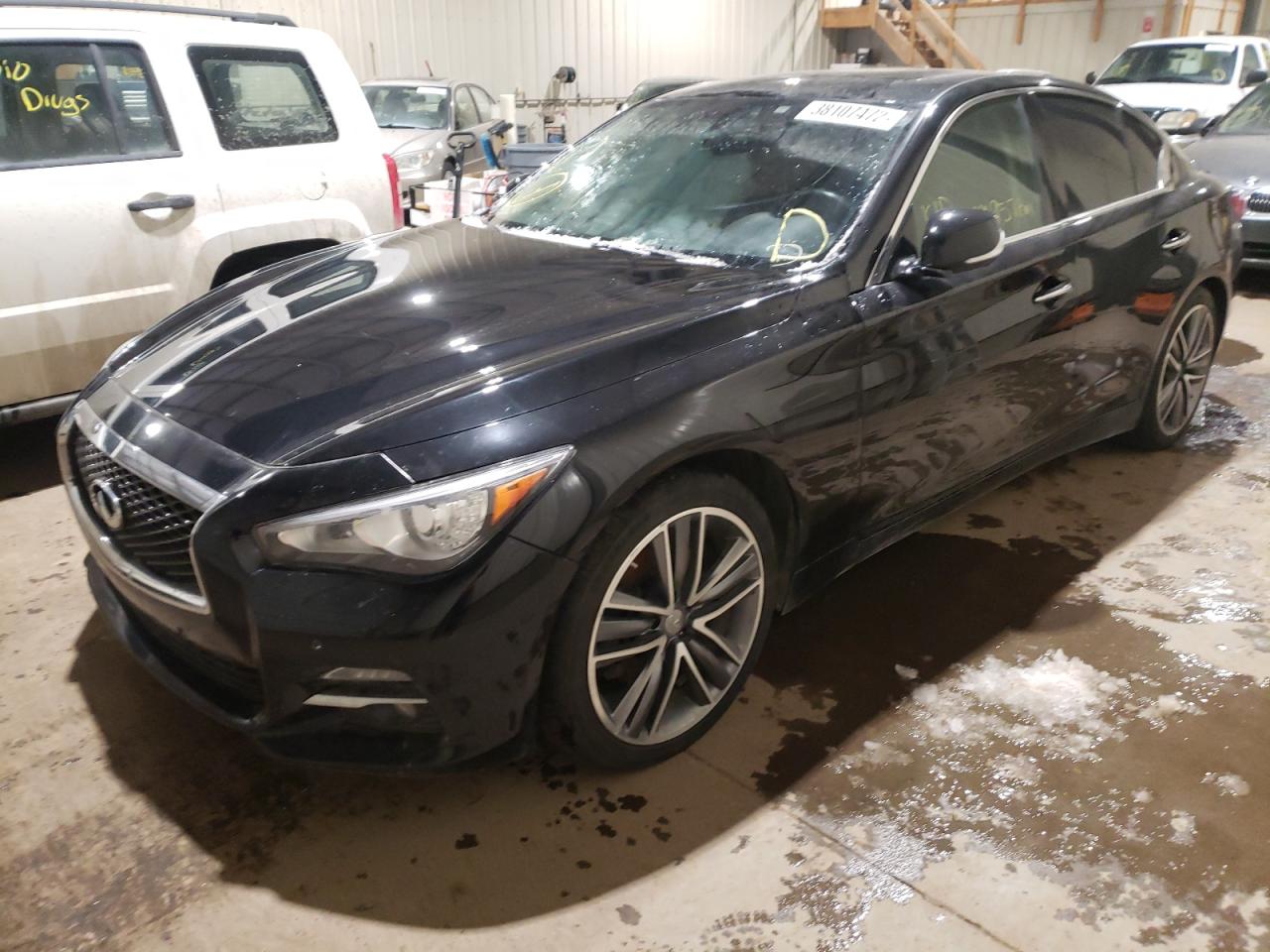 Photo 2 from auction – 2015 INFINITI Q50 BASE with VIN JN1BV7AR3FM419836