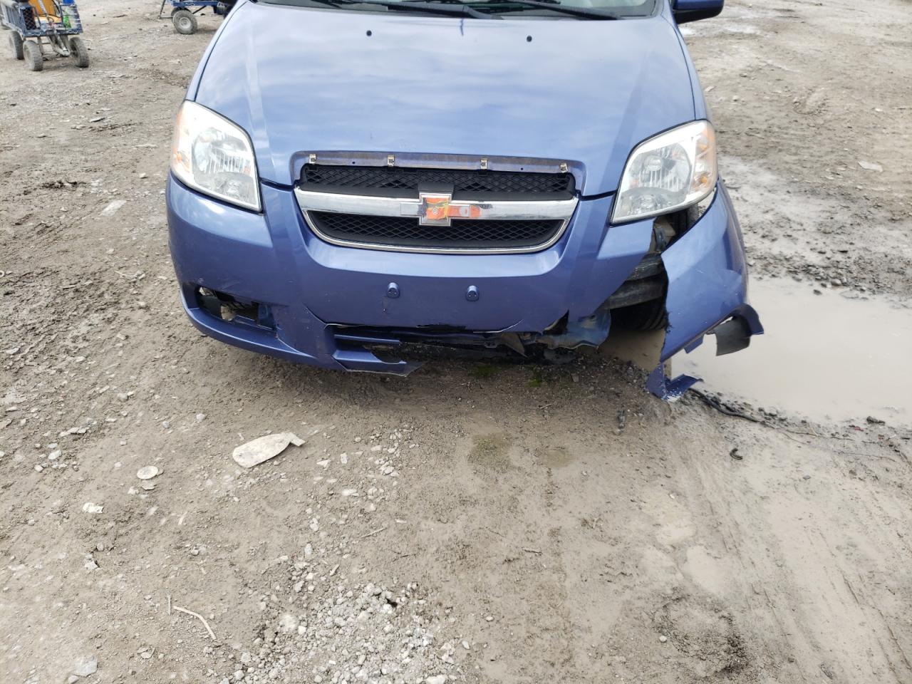 Photo 9 from auction – 2009 CHEVROLET AVEO LS with VIN KL1TD56E29B358520