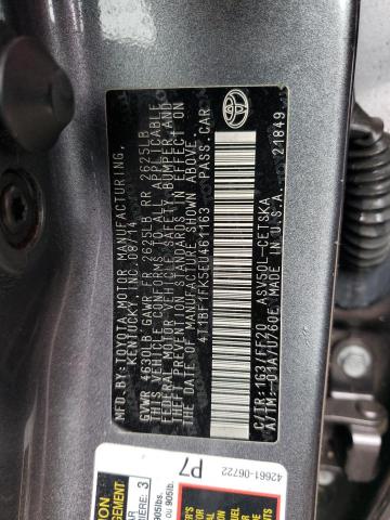 Photo 10 from auction – 2014 TOYOTA CAMRY L with VIN 4T1BF1FK5EU461163