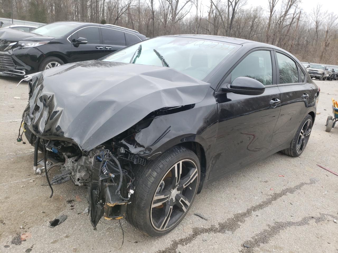 Photo 2 from auction – 2021 KIA FORTE FE with VIN 3KPF24AD2ME290364