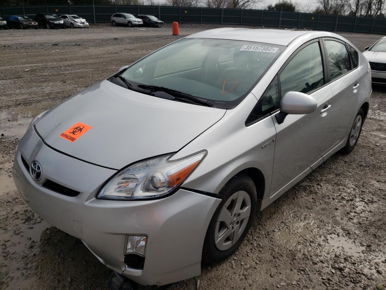 Photo 2 from auction – 2011 TOYOTA PRIUS with VIN JTDKN3DU2B0323302