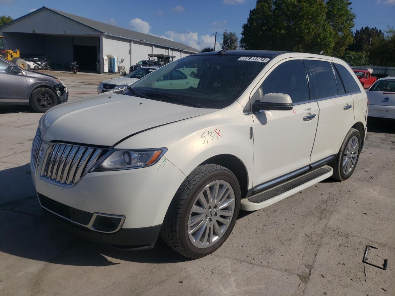 Photo 2 from auction – 2013 LINCOLN MKX with VIN 2LMDJ6JKXDBL08640