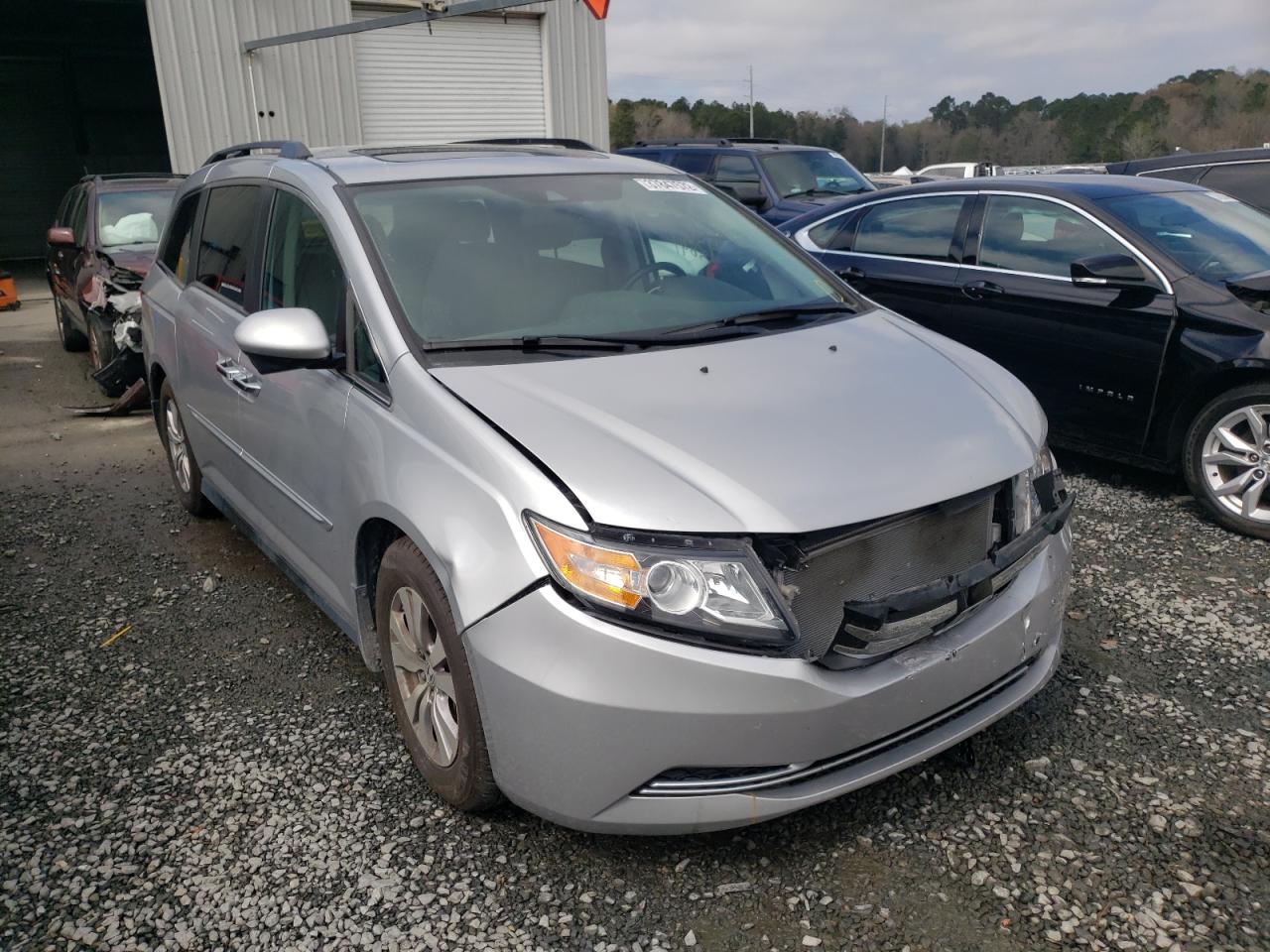 Photo 1 from auction – 2014 HONDA ODYSSEY EX with VIN 5FNRL5H64EB105122