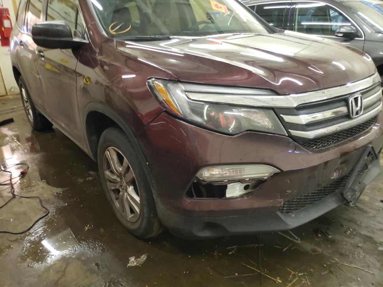 Photo 9 from auction – 2017 HONDA PILOT LX with VIN 5FNYF6H13HB078142