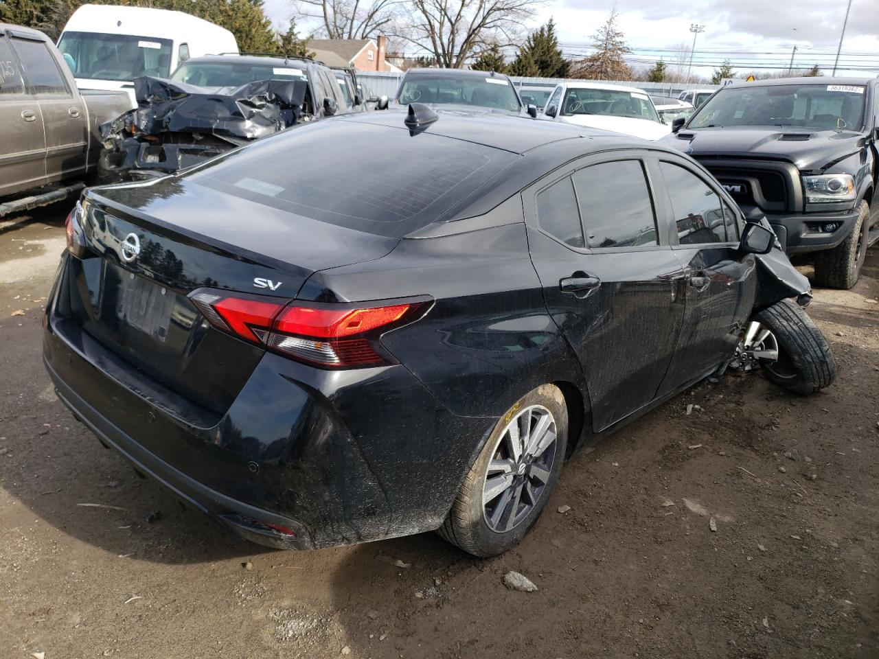 Photo 4 from auction – 2020 NISSAN VERSA SV with VIN 3N1CN8EV4LL828628
