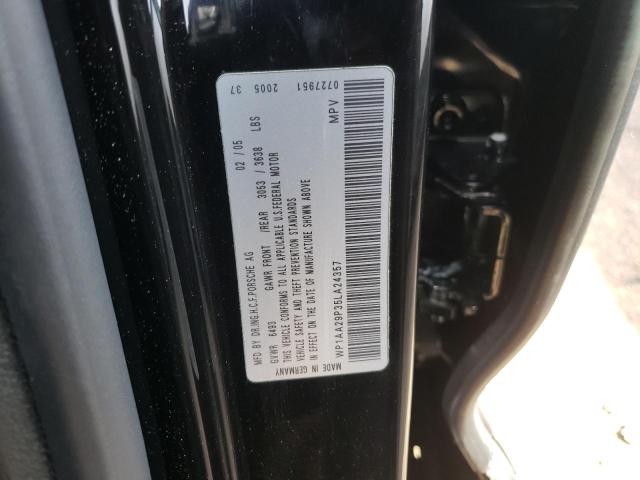 Photo 10 from auction – 2005 PORSCHE CAYENNE with VIN WP1AA29P35LA24357