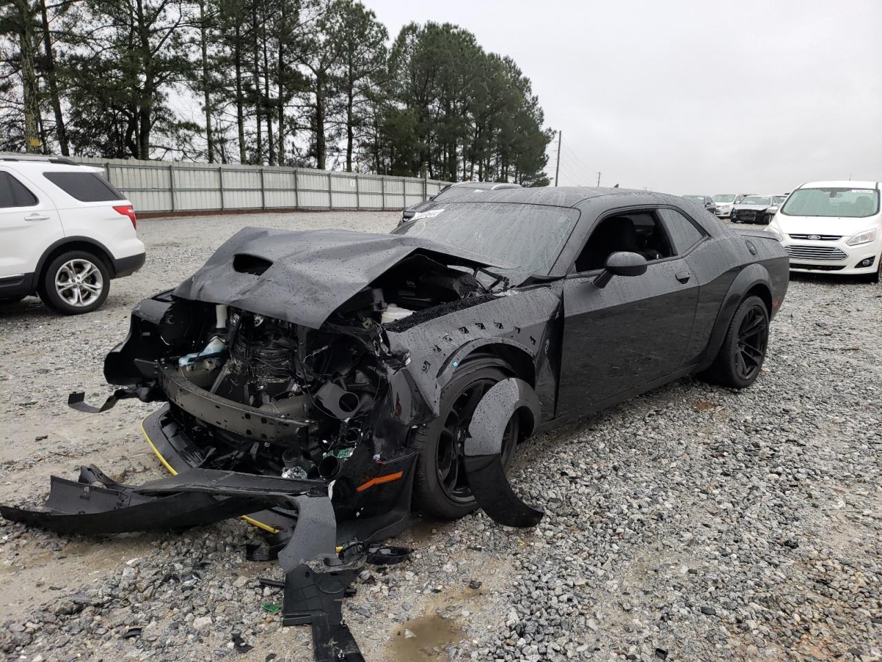 Photo 2 from auction – 2021 DODGE CHALLENGER with VIN 2C3CDZFJ8MH590122
