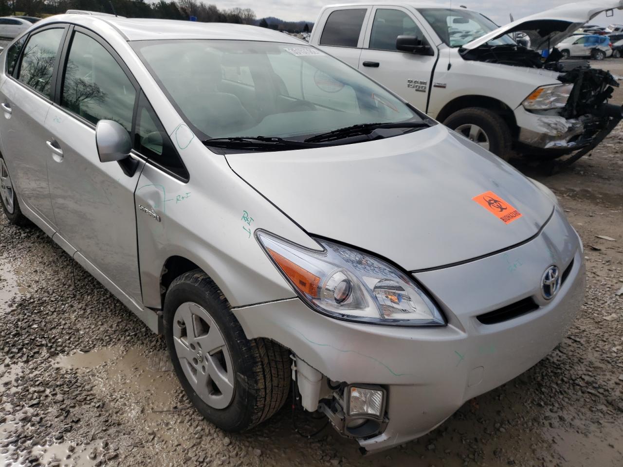 TOYOTA PRIUS 2011 with VIN JTDKN3DU2B0323302 - Photo from auction