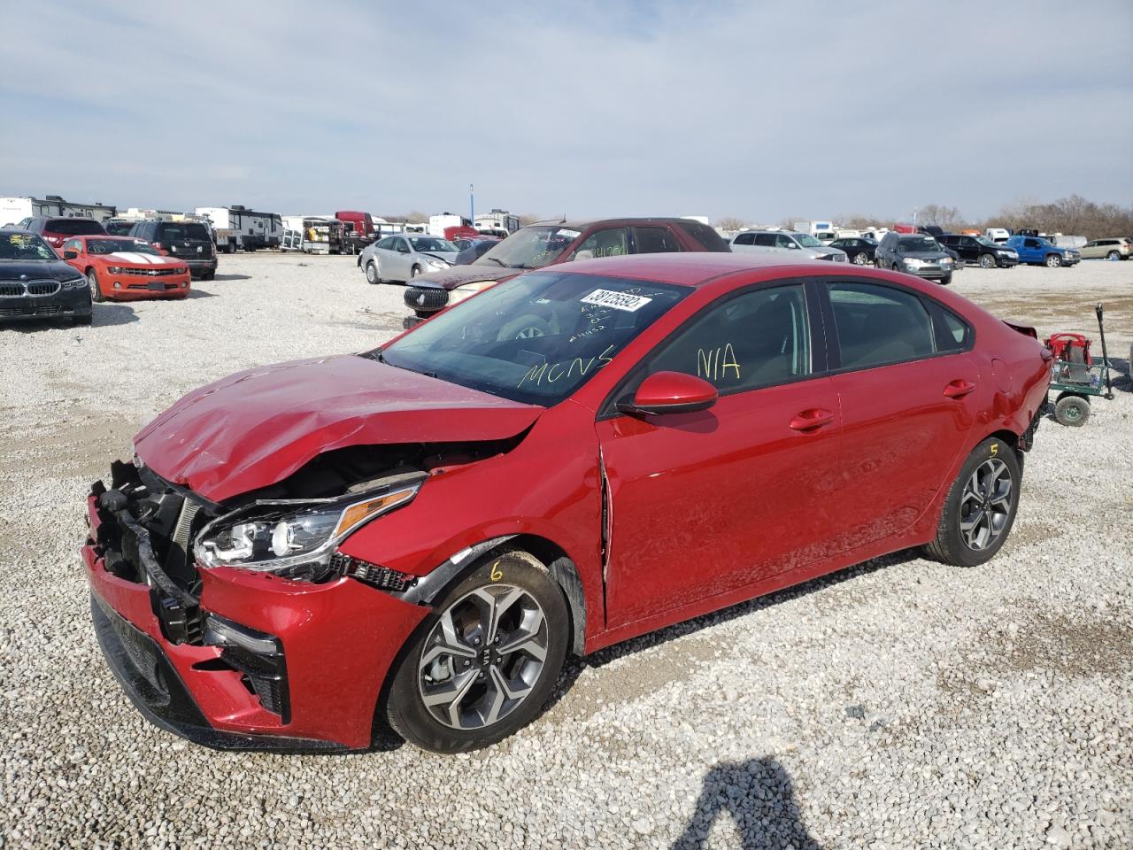 Photo 2 from auction – 2020 KIA FORTE FE with VIN 3KPF24AD2LE182194